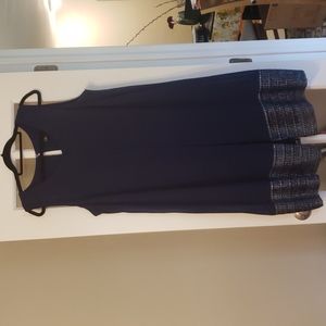 Navy blue cocktail dress, 16W